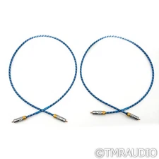 DH Labs Silver Sonic Revelation RCA Cables; 1m Pair Interconnects