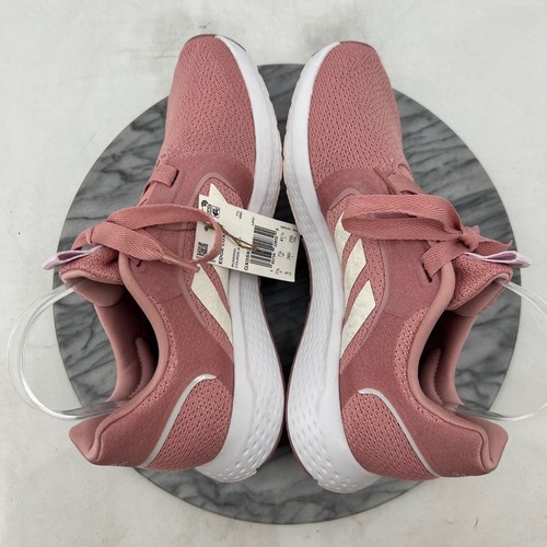 Adidas Womens 9 Running Shoes Wonder Mauve Edge Lux 5 Lace Up Trainer GX0592 - Picture 6 of 12