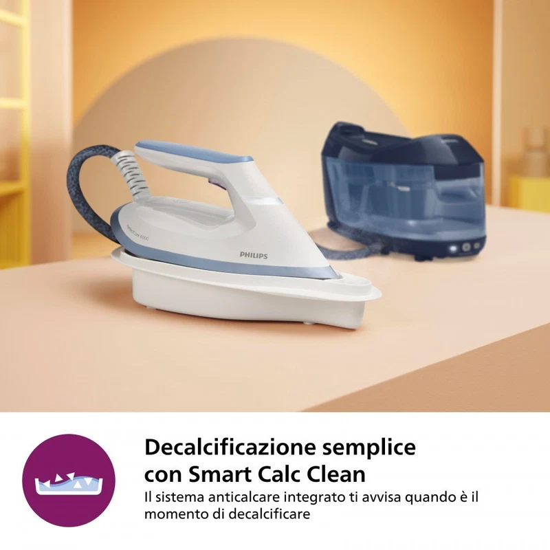 Ferro da Stiro a Caldaia Philips PerfectCare Serie 6000 6,5 bar 2400 W Compatto, fotografia 11 di 19