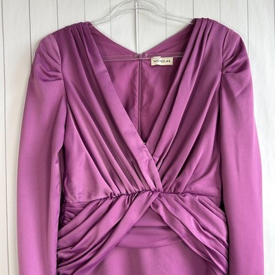 nicholas purple dress Nicholas The Label -Alfina Dress by Nicholas The Label