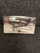 Image of Airfix 1:72 Junkers Ju 87B-2 Stuka Plastic Model Kit 02049 FACTORY SEALED
