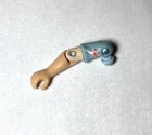 GI Joe Chuckles 1987 RIGHT ARM *No Cracks!* COMBINED SHIP Body Part v1 Vintage