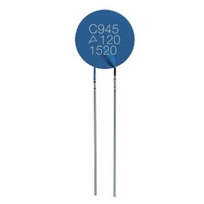 PTC-Widerstand  Kaltleiter 30V   1,8R 120°  Rastermaß 5 mm