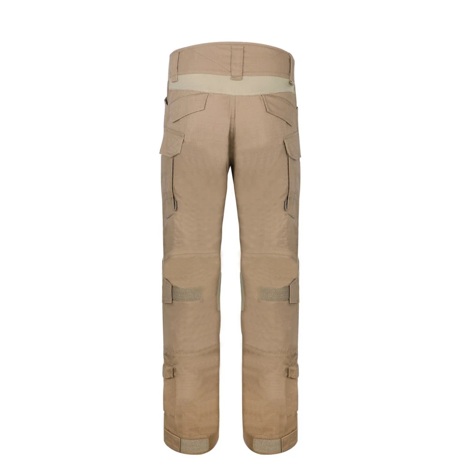 Calças de combate Emerson G2 táticas BDU calças cargo com joelheiras marrom coiote - Imagem 3 de 4
