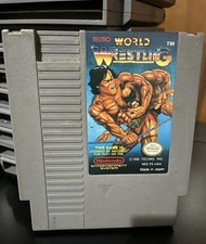 Tecmo World Wrestling (Nintendo NES, 1990) Game