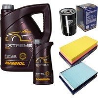 Inspektionspaket 6L Mannol 5W-40 FüR Audi A3 1.6 1.8 TT Skoda Octavia I Combi