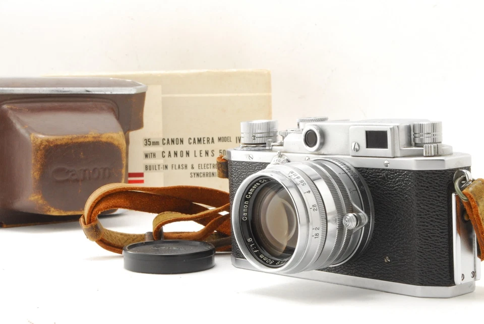 Read [EXC+5] Canon IV Sb2 IVSb2 Rangefinder 35mm film Camera 50mm f1.8 L39 JAPAN - Image 3 of 4