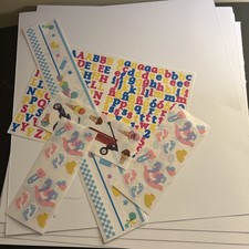 Creative Memories 5 12x12 Pages Plus Stickers