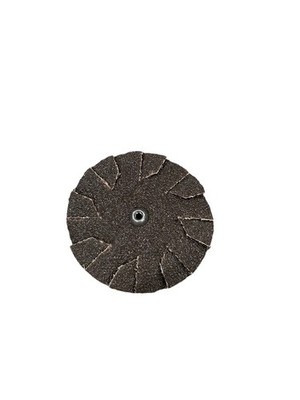 3 Abrasive Disc- Over-Lap Spin On 36 Grit Aluminum Oxide (10 Pack) USA Made New