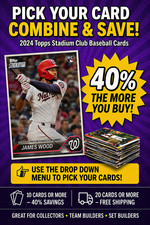 2024 Topps Stadium Club Baseball – RC Rookies Stars – Pick Your Card & Save