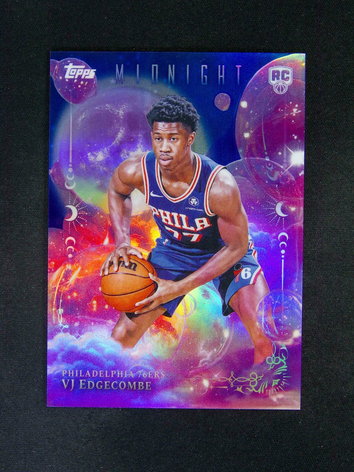 2025-26 Topps Midnight VJ Edgecombe RC Rookie Dreamland Case Hit SSP