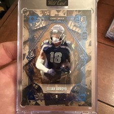 2025 Wild Card Draw Elijah Arroyo Rookie 1/1 Seattle Seahawks One Of One Rookie