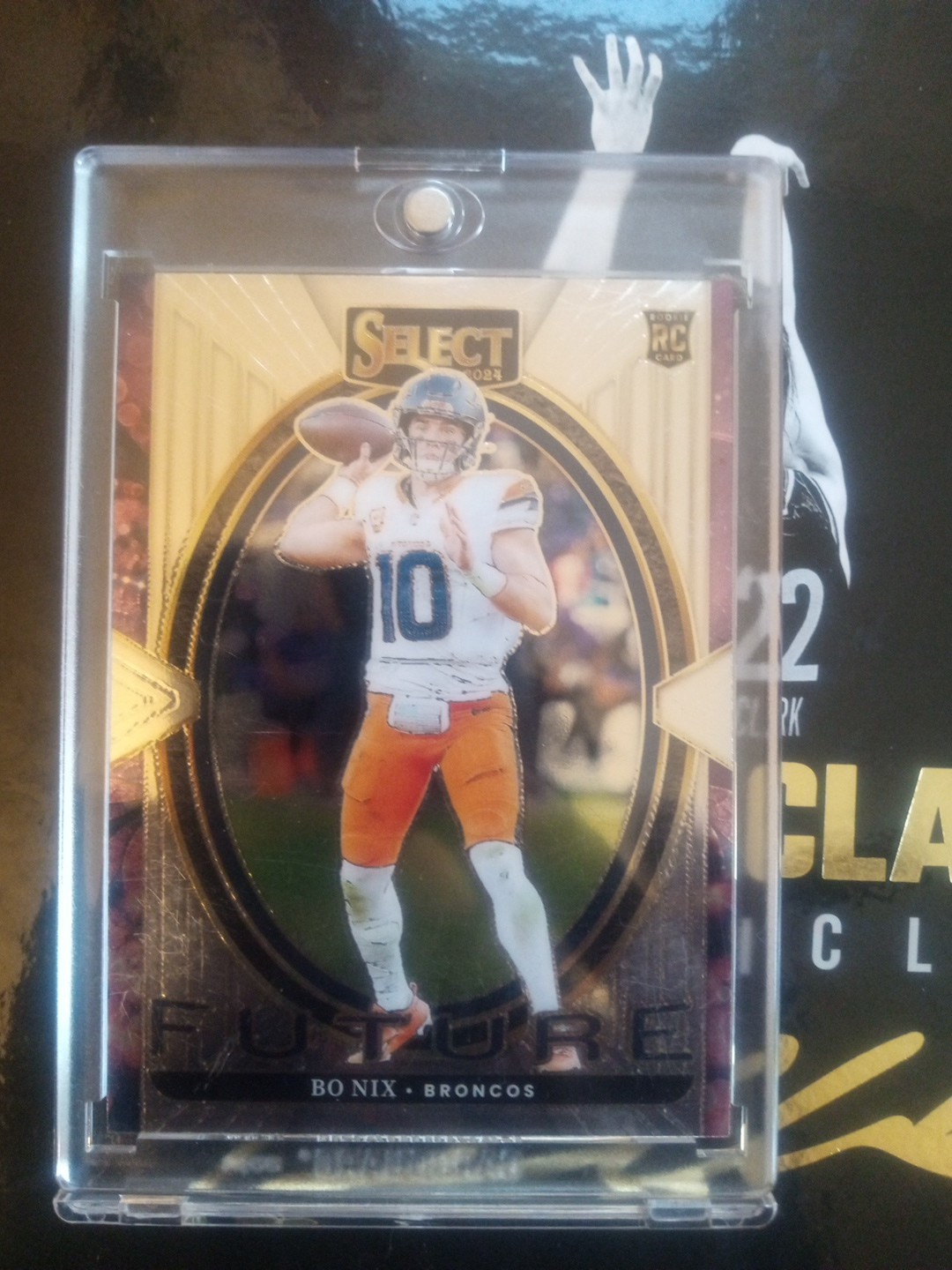 2024 Panini Select - Select Future Bo Nix #7 Silver Prizm (RC)