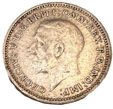 1935 🇬🇧 Great Britain 3 Pence Silver Coin - Combined Shipping - Lot C94h