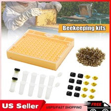 Bee Queen Rearing Cupkit Complete Box System Beekeeping Cage Cell Cup Kit