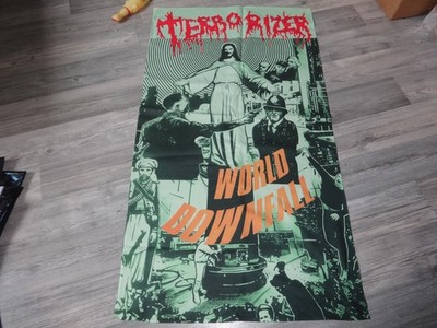 Terrorizer Flag Flagge Textil Poster Morbid Angel Napalm Death Repulsion