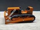 Vintage Orange Tonka GIANT DOZER/BULLDOZER Diecast 1/43 Scale