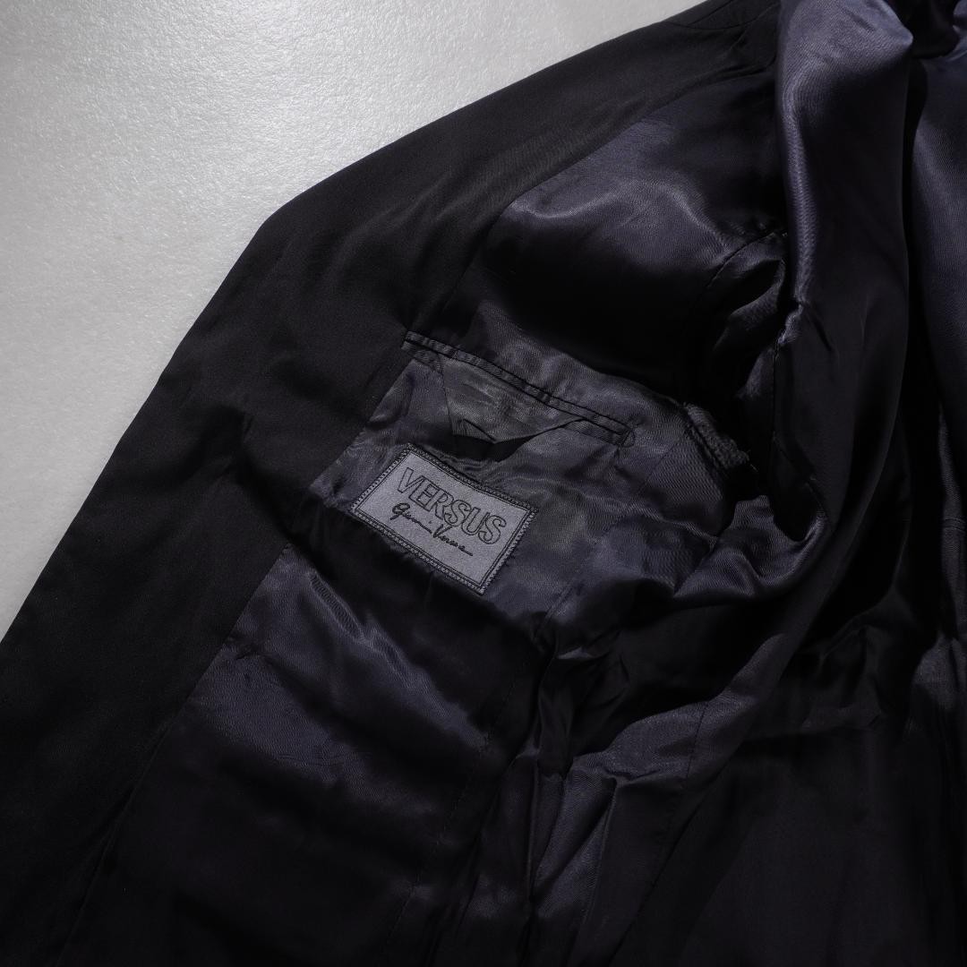 VERSUS GIANNI VERSACE Black Suit Set Size 34/48 Vintage Formal thumbnail 8