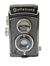 Rolleicord Ia Type I TLR with 7.5cm f4.5 Triotar lens in Compur shutter