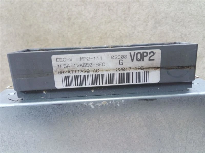 Módulo de control electrónico Motor Computer ECM 1L5A12A650BFC 01-03 MAZDA B-4000 Foto 2 de 4