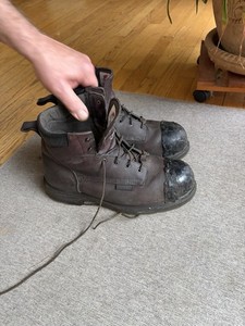 Red Wing Shoes 3504 Brown Work Boots ASTM F2413-18 EH PR SR Size 12 E