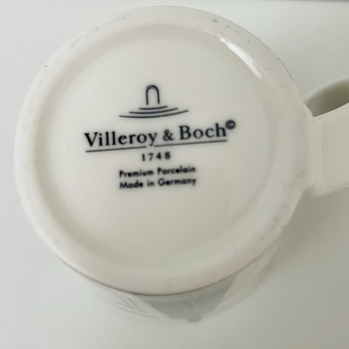 Villeroy & Boch Chicago Landmark Porcelain Mug Cup Curved Handle Made In Germany - Picture 5 of 8