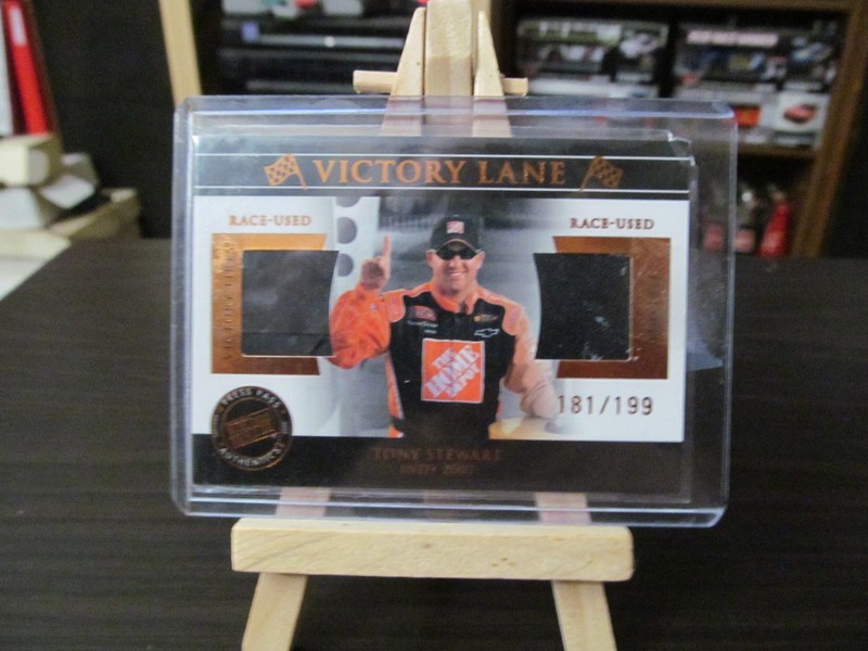 2007 Press Pass Legends - Victory Lane Race-Used Tony Stewart #VL8 Bronze...
