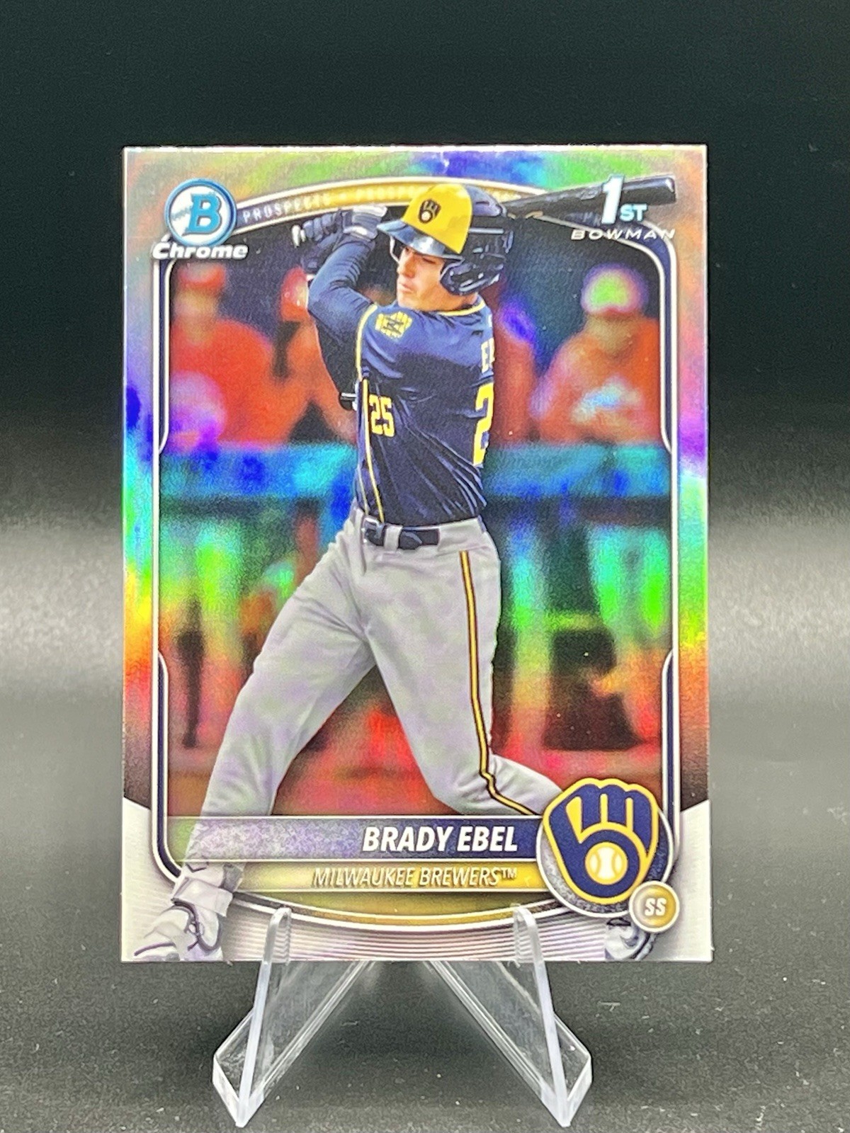 2025 Bowman Draft - Chrome Brady Ebel #BDC-194 Refractor (RC)