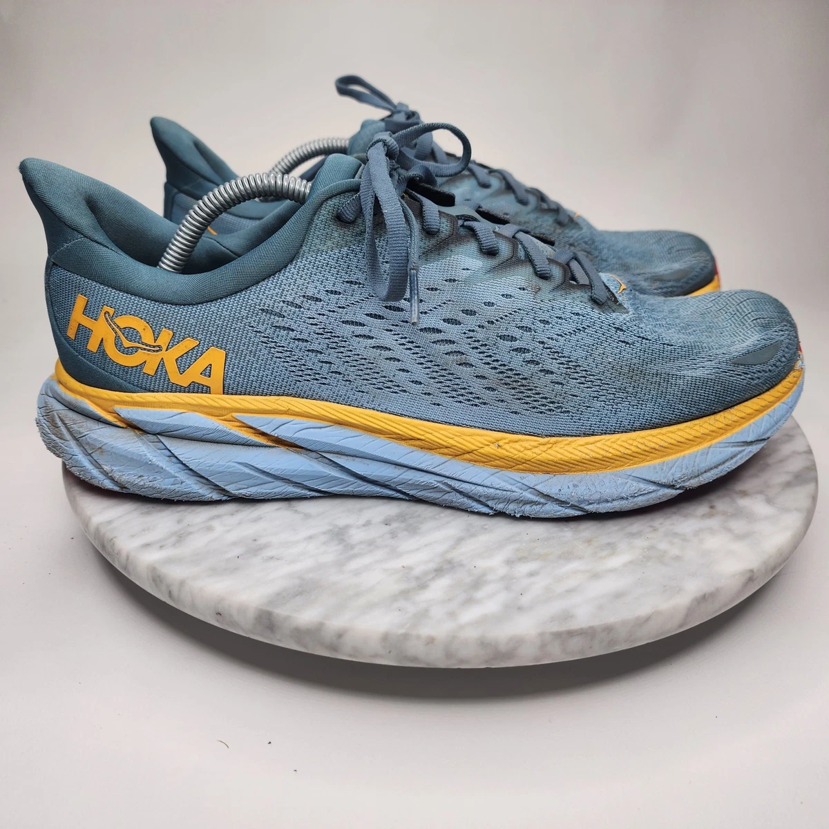 Hoka One One HOKA Clifton 8 2E Wide Goblin Blue Mountain  display picture 2