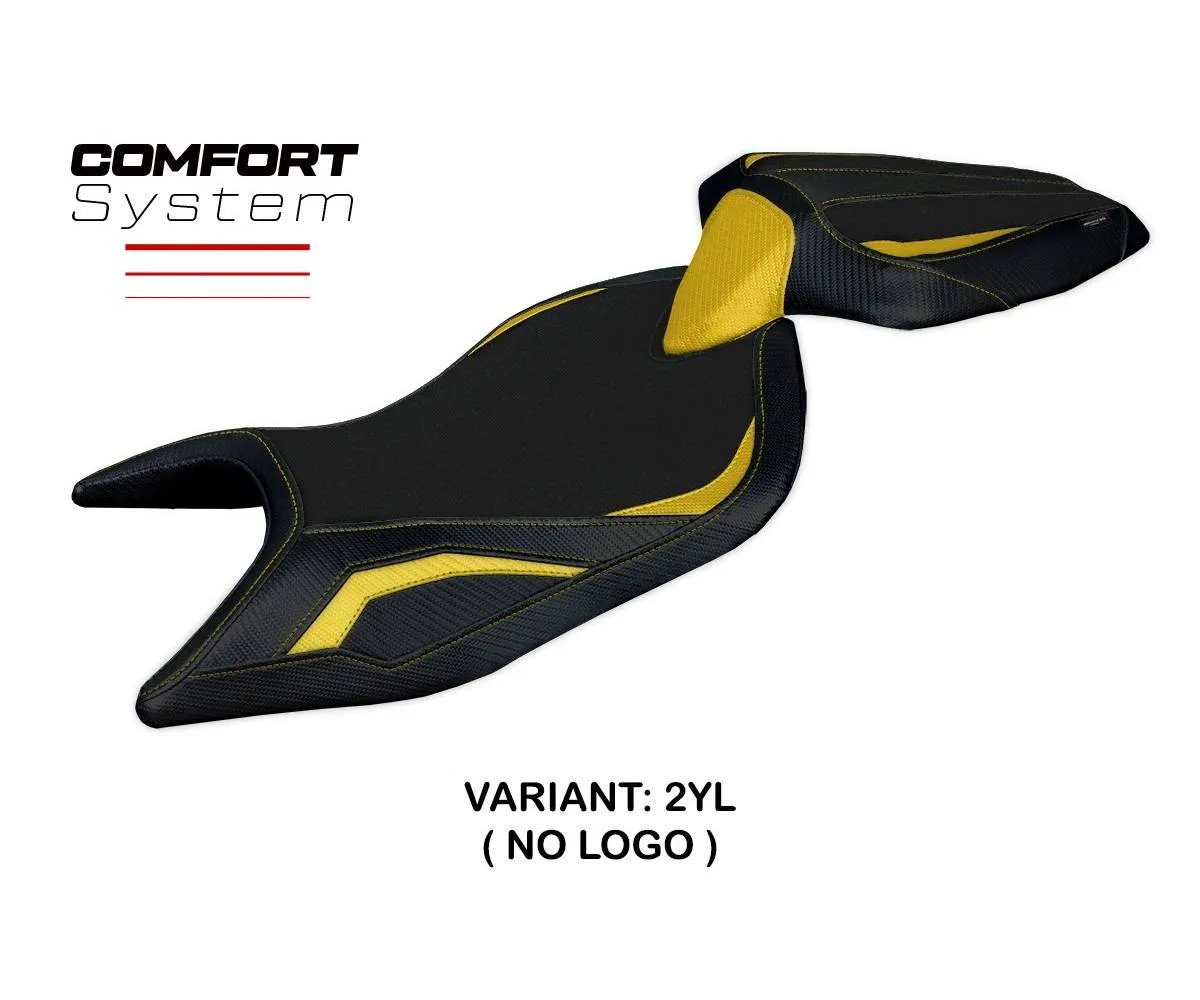Seat cover Sparta Comfort S Yellow YL Tpz compatible APRILIA TUONO 660 2021 2026