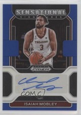 2022 Prizm Draft Picks Sensational Signatures Blue /149 Isaiah Mobley Auto y8h
