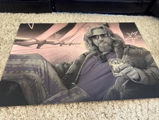 Vance Kelly  REALLY TIES THE ROOM TOGETHER 36x24 Big Lebowski  1/1 Pink