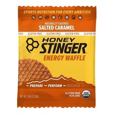   Honey Stinger Energy Waffle 16 Pack Salted Caramel Gluten Free - 2 PACK  12/26