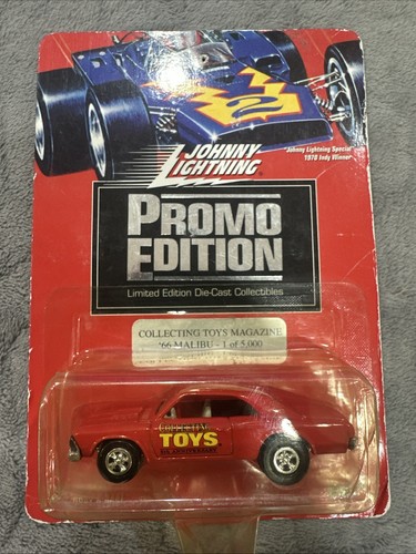 1996 Johnny Lightning Promo Edition '66 MALIBU Toys Magazine Limited Edition