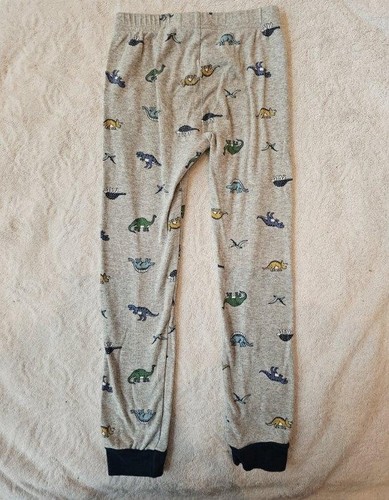 Carter’s Boys Dinosaur 100% Cotton Pajamas Gray Size Size 5 - Picture 9 of 9