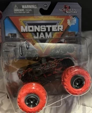 Spin Master 2024 Monster Jam Series 7 Northern Nightmare Black/Red 1:64th