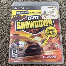 RARE Dirt Showdown Hoonigan Exclusive Edition Sony PlayStation 3, 2012, Complete