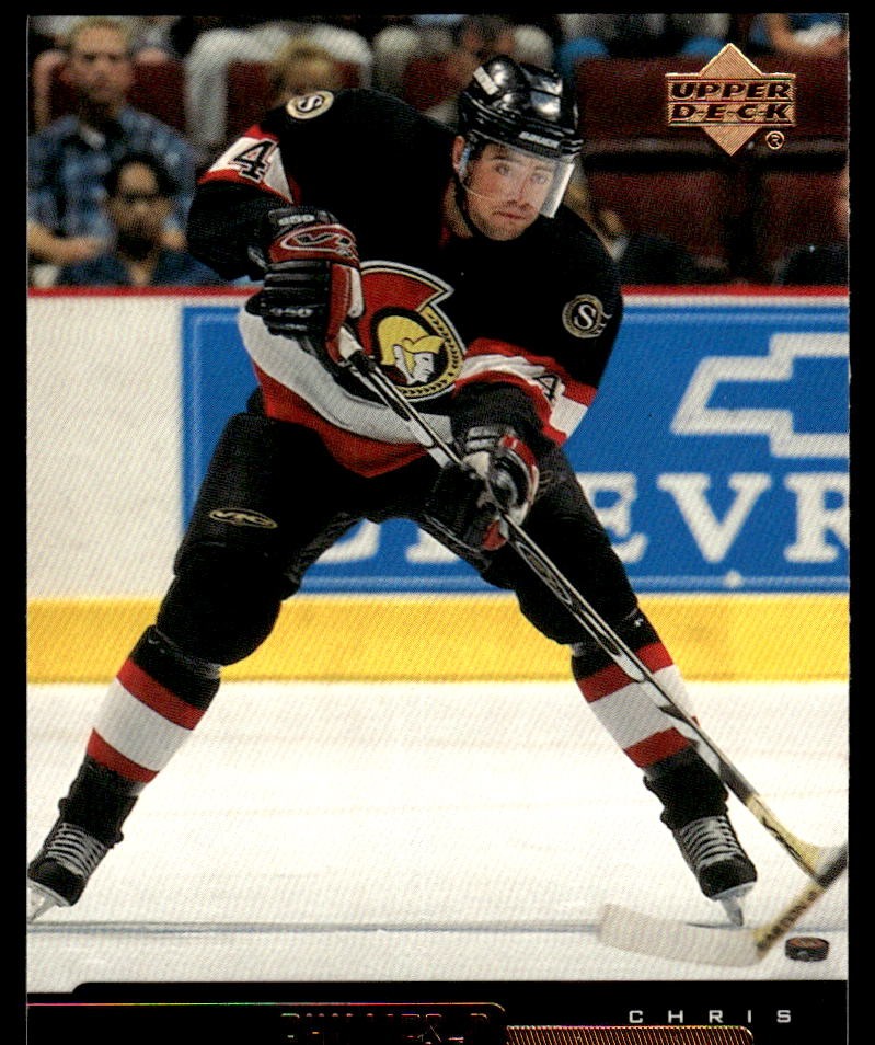 1999-00 Upper Deck #264 Chris Phillips Ottawa Senators Hockey Card