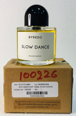 Slow Dance Byredo for Unisex Eau de Parfum 100ml New in Factory (T