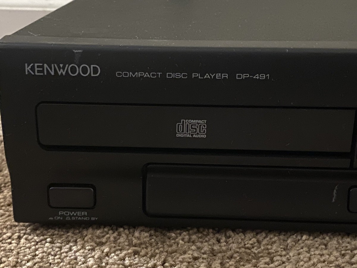 Kenwood DP-491 Single Deck Compact Disc CD Player - WORKS for sale