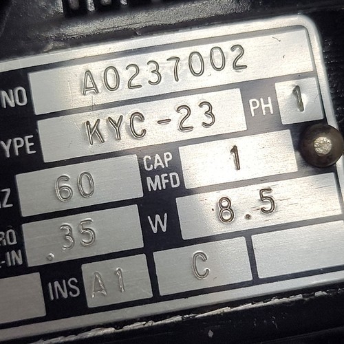 6105-00-500-2487 Alternating Current Motor 6105005002487 KYC-23 - Picture 6 of 8