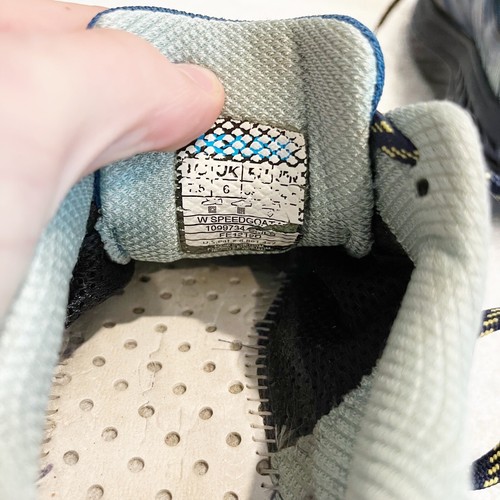 Hoka One One Speedgoat 3 Womens Size 7.5 Blue Green Running Shoes Distance Trail - 第 10/12 張圖片