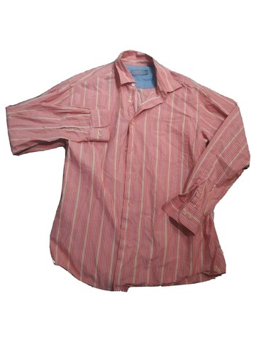 Talbots Mens Dress Shirt Multi Colored 