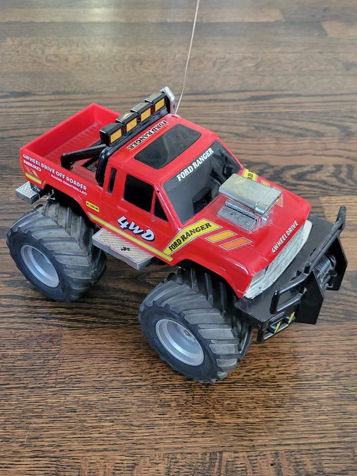 Vintage 1983 Nikko RC Truck Ford 4WD Off Roader Power Command No Remote~Untested - Image 2 of 4