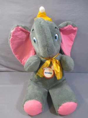 Walt Disney Productions Characters Dumbo 24 Plush Stuffed Animal Vintage Ebay