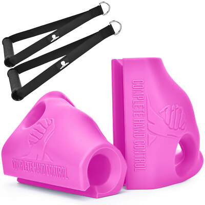 Arm Wresting Training Handle (Right + Left Grip + 2 Custom Handles Included)