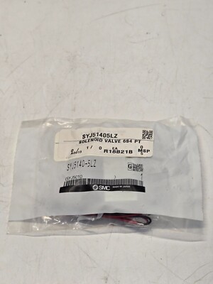 SMC SYJ5140-5LZ valve, sgl sol, SYJ5000 SOLENOID VALVE 5/PORT NEW c1-95