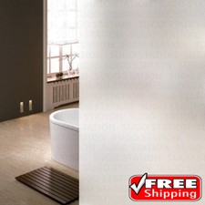 24"x6FT Home/Office Privacy White Frosted Window Tint Glass Self Adhesive Film