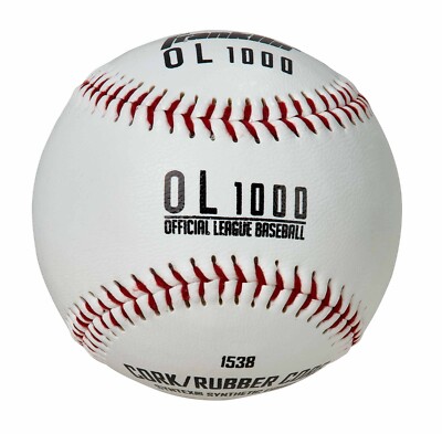 Franklin Baseball Syntex /Kork, Bulk. Ball - Softball. Die Nähte sind flach.