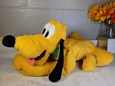 Walt Disney World Park And Resort Pluto Stuffed Animal Plush Dog 16" Collectible